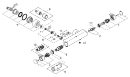 Термостат для душа GROHE Grohtherm 2000, хром (34169001)
