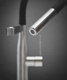 Смеситель для кухни GROHE Essence c профессиональным изливом, суперсталь (30503DC0)