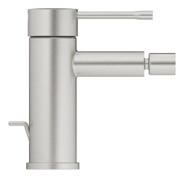 Смеситель для биде GROHE Essence с донным клапаном, суперсталь (24178DC1)