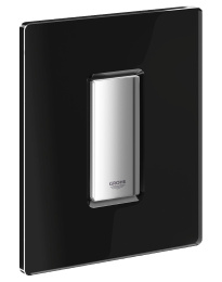 Панель смыва для писсуара GROHE Skate Cosmopolitan со стеклянной поверхностью, черный бархат (38846KS0)