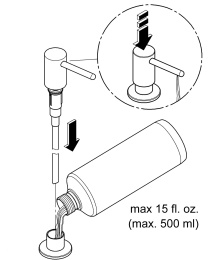 Дозатор жидкого мыла, GROHE Cosmopolitan, хром, (40535000)