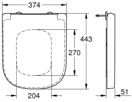 Комплект инсталляции GROHE Rapid SL 4 в 1 с унитазом Euro Ceramic и сиденьем с микролифтом (NW0102)