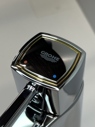 Смеситель для раковины GROHE Grandera, XL-Size, хром/золото (23313IG0/U), уцененный товар