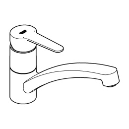 Смеситель для кухни GROHE BauEco, хром (31680000)