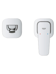 Внешняя часть смесителя GROHE Cubeo, L-size, хром (1017890000)