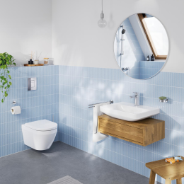 Раковина подвесная GROHE Euro Ceramic 55 см, альпин-белый (102433SH00)