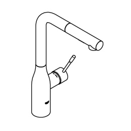 Готовый набор для кухни GROHE Essence+, хром (NK0021)