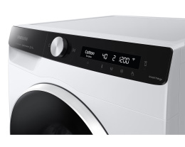Стиральная машина Samsung WW80AG6L28WELP с автодозировкой средства для стирки 8 кг, белый