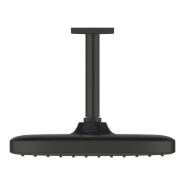 Верхний душ GROHE Tempesta 250 Cube с потолочным душевым, матовый чёрный (266882430)