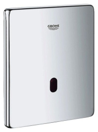 Панель смыва для писсуара GROHE Tectron Skate инфракрасная, питание от батареи 6V, хром (37324001)
