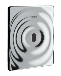 Панель смыва для писсуара GROHE Tectron Surf инфракрасная, питание от батареи 6V, хром (37337001)