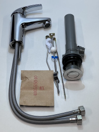 Смеситель для раковины GROHE BauCurve, хром (32805000/U), уцененный товар