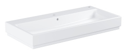 Раковина накладная GROHE Cube Ceramic 100 см, альпин-белый (3947500H)