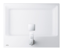Раковина накладная GROHE Cube Ceramic 60 см, альпин-белый (3947700H)