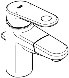 Смеситель для раковины GROHE Europlus, S-size, хром (33155002)