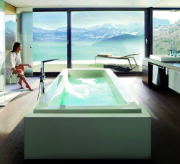 Внешняя часть смесителя для ванны GROHE Allure Brilliant напольного монтажа, хром (23119001)