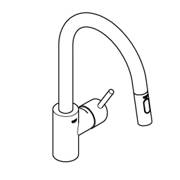 Смеситель для кухни GROHE Concetto, хром (31483002)