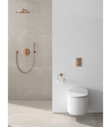 Верхний душ GROHE Rainshower Cosmopolitan 310, 8 л/мин, 1 режим, 380 мм, теплый закат глянец (26066DA0)