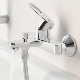 Смеситель для ванны GROHE BauLoop, хром (23603000)
