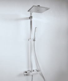 Душевая система GROHE Euphoria Cube System 230 с термостатом для душа, хром (26087000)