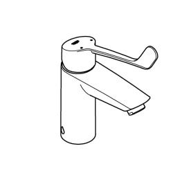 Смеситель для раковины GROHE Eurosmart, S-size, хром (23984003)