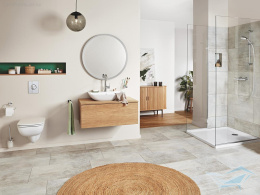 Унитаз подвесной безободковый GROHE Bau Edge, альпин-белый (39809000)