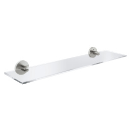 Стеклянная полочка GROHE Essentials 530 мм, суперсталь (40799DC1)