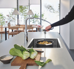 Смеситель для кухни GROHE Essence, хром (31892000)