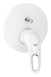 Внешняя часть смесителя для ванны GROHE Eurostyle, белая луна (24049LS3)