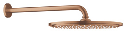 Верхний душ GROHE Rainshower Cosmopolitan 310, 8 л/мин, 1 режим, 380 мм, теплый закат матовый (26066DL0)