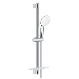Душевой гарнитур GROHE Tempesta 110 с мыльницей, 3 режима струи, душевая штанга 600 мм, 13,5 л/мин, хром (27927003)