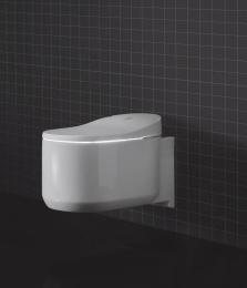 Унитаз-биде GROHE Sensia Arena в наборе с панелью смыва (хром), системой инсталляции и комплектом для автоматического смыва (120172)