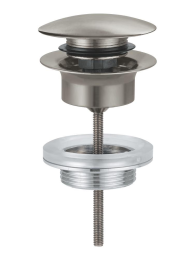 Донный клапан для раковины GROHE, сатиновая сталь (65807MS0)