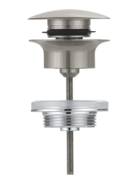 Донный клапан для раковины GROHE, сатиновая сталь (65807MS0)