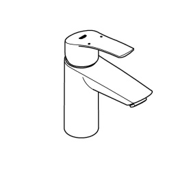 Смеситель для раковины GROHE Eurosmart, S-size, хром (23988003)