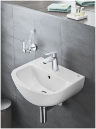 Смеситель для раковины GROHE Start Edge с донным клапаном, хром (23342000)