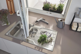 Смеситель для кухни GROHE Eurosmart, хром (30617000)