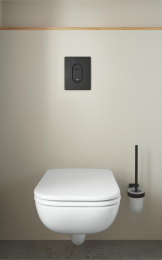 Унитаз подвесной безободковый GROHE Bau Edge, альпин-белый (39809000)