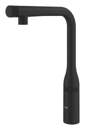Смеситель для кухни GROHE Essence, фантомный черный (31928KF0)