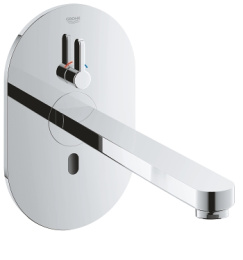 Внешняя часть смесителя для раковины GROHE Eurosmart Cosmopolitan E инфракрасный, хром (36376000)