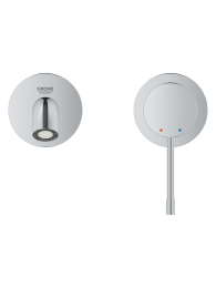 Внешняя часть смесителя для раковины GROHE Essence скрытого монтажа, на 2 отверстия, M-Size, хром (29192PF1)
