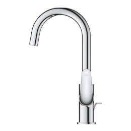 Смеситель для раковины GROHE Euroeco, с донным клапанном, хром (24272001)