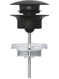 Донный клапан для раковины GROHE, фантомный черный (65807KF0)