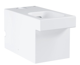 Унитаз напольный с бачком и сиденьем с микролифтом GROHE Cube Ceramic, альпин-белый (NW0037)