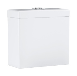 Унитаз напольный с бачком и сиденьем с микролифтом GROHE Cube Ceramic, альпин-белый (NW0037)