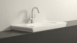Смеситель для раковины GROHE Grandera, L-size, хром/золото (21107IG0)