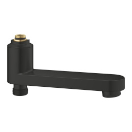 Поворотный излив GROHE со встроенным переключателем, матовый чёрный (1022132430)