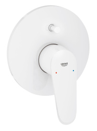 Внешняя часть смесителя для ванны GROHE Eurodisc Cosmopolitan, белая луна (19548LS2)