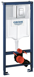 Комплект инсталляции GROHE Rapid SL 3 в 1 с унитазом Bau Ceramic и сиденьем (NW0111)