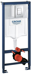Комплект инсталляции GROHE Rapid SL 3 в 1 с унитазом Bau Ceramic и сиденьем (NW0114)